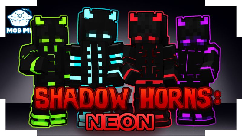 Shadow Horns Neon on the Minecraft Marketplace by Mob Pie