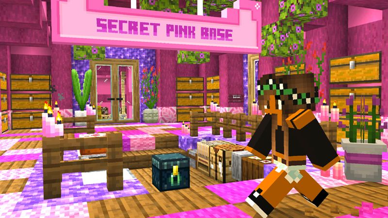 Blue vs Pink Secret Base by Dodo Studios