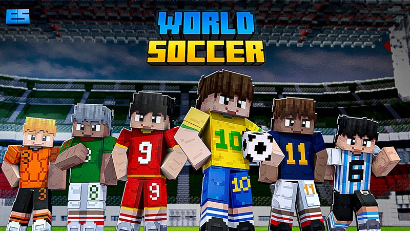 World Soccer on the Minecraft Marketplace by Eco Studios