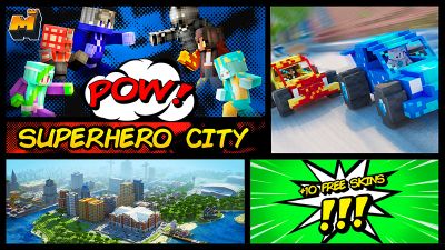 Superhero City on the Minecraft Marketplace by Mineplex