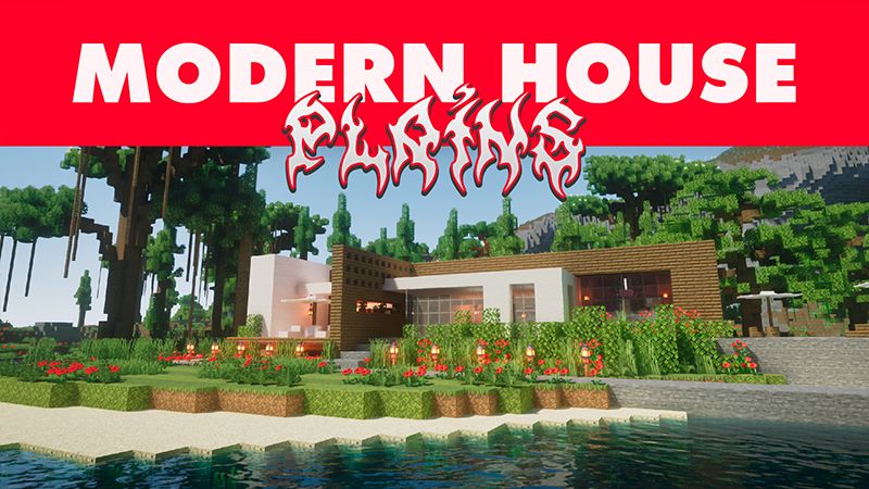 Modern House Plains on the Minecraft Marketplace by In Mine Modern House Plains on the Minecraft Marketplace by In Mine