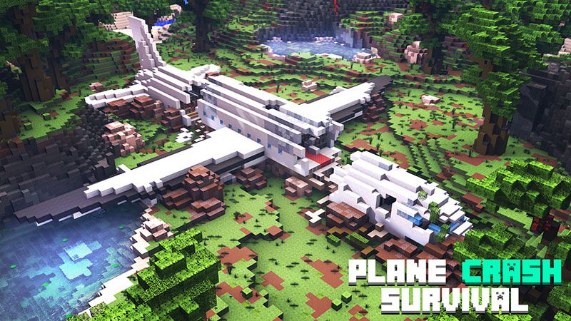 Plane Crash Survival on the Minecraft Marketplace by Eco Studios