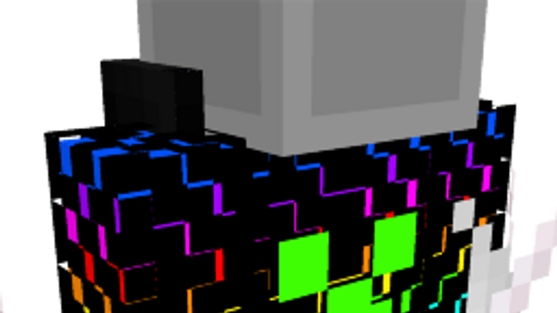 Dark RGB Creeper on the Minecraft Marketplace by Vatonage