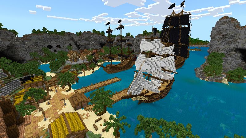 PIRATE VILLAGE by ChewMingo