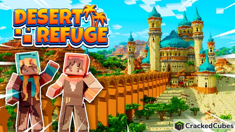 Desert Refuge on the Minecraft Marketplace by CrackedCubes Desert Refuge on the Minecraft Marketplace by CrackedCubes