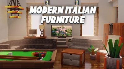 Modern Italian Furniture on the Minecraft Marketplace by BLOCKLAB Studios Modern Italian Furniture on the Minecraft Marketplace by BLOCKLAB Studios