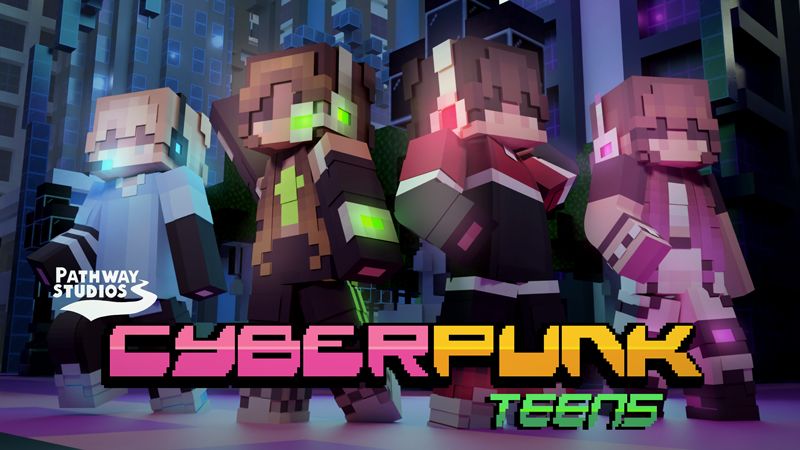 CyberPunk Teens on the Minecraft Marketplace by Pathway Studios
