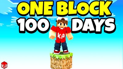 ONE BLOCK 100 Days on the Minecraft Marketplace by KA Studios
