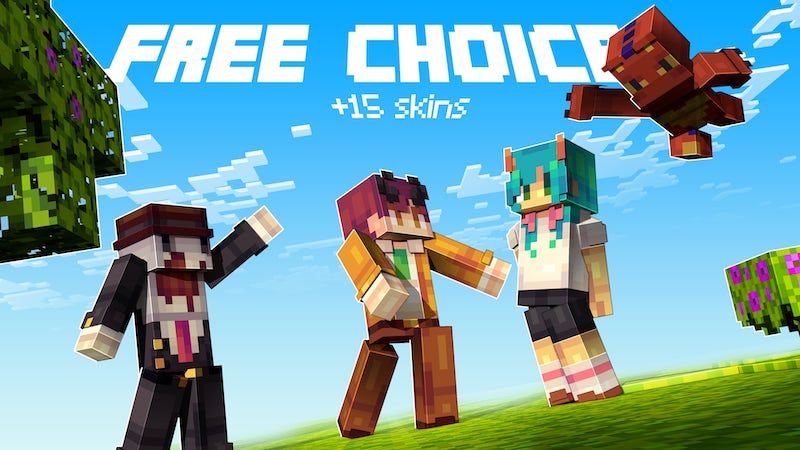 Free Choice on the Minecraft Marketplace by Block Factory Free Choice on the Minecraft Marketplace by Block Factory
