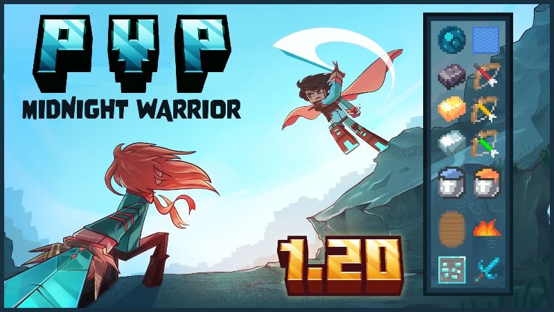 PVP Midnight Warrior on the Minecraft Marketplace by Tetrascape PVP Midnight Warrior on the Minecraft Marketplace by Tetrascape