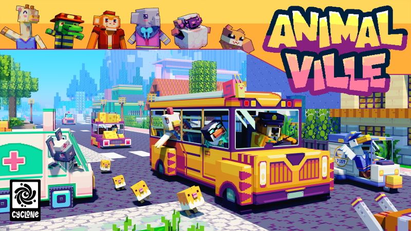 Animal Ville on the Minecraft Marketplace by Cyclone Animal Ville on the Minecraft Marketplace by Cyclone