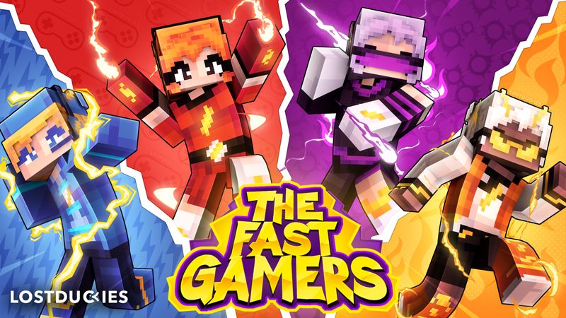 The Fast Gamers on the Minecraft Marketplace by Lostduckies