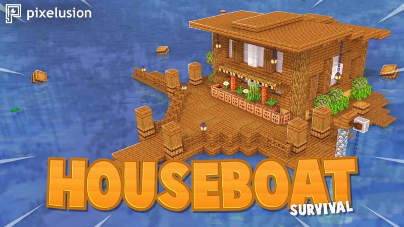 Houseboat Survival on the Minecraft Marketplace by Pixelusion Houseboat Survival on the Minecraft Marketplace by Pixelusion