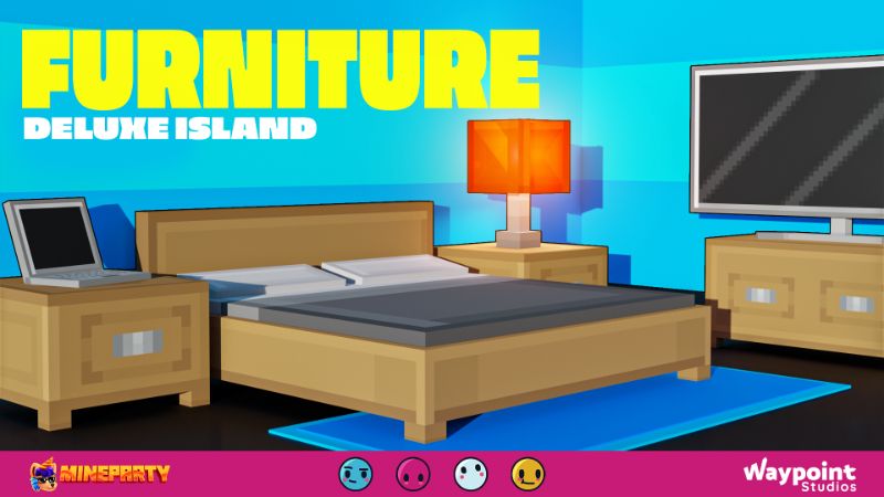 Furniture Deluxe Island on the Minecraft Marketplace by Waypoint Studios