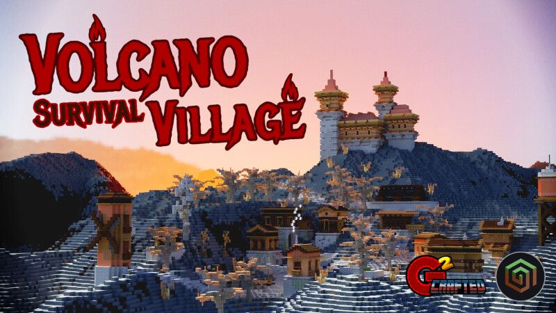 Volcano Survival Village