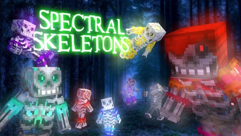 Spectral Skeletons on the Minecraft Marketplace by HearttCore Creations Spectral Skeletons on the Minecraft Marketplace by HearttCore Creations