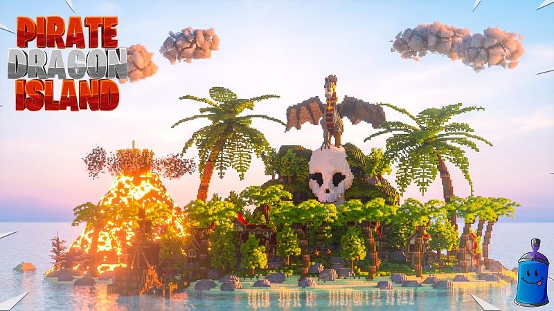 Pirate Dragon Island on the Minecraft Marketplace by Street Studios
