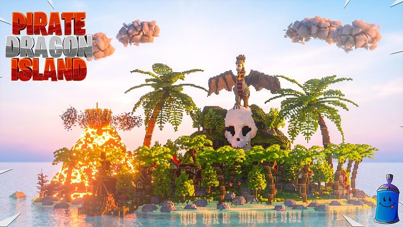Pirate Dragon Island on the Minecraft Marketplace by Street Studios Pirate Dragon Island on the Minecraft Marketplace by Street Studios