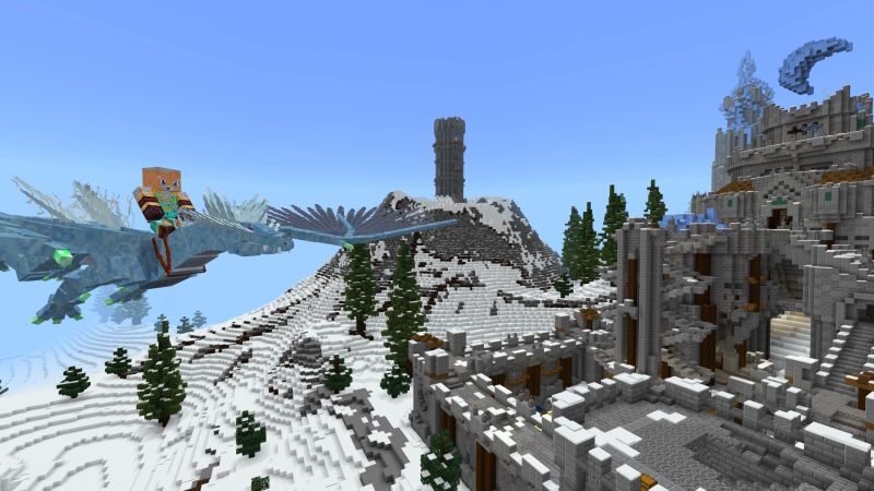 Fantasy Spawns: Frozen Castle by Razzleberries