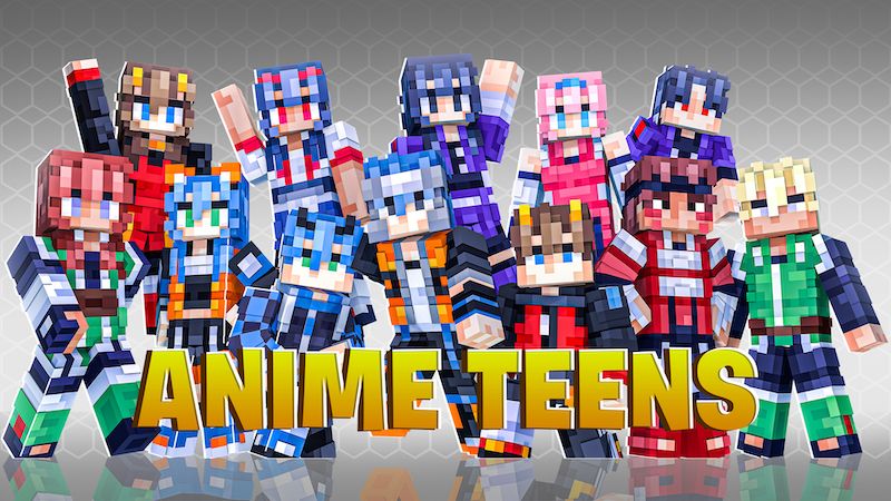 Anime Teens on the Minecraft Marketplace by DogHouse Anime Teens on the Minecraft Marketplace by DogHouse