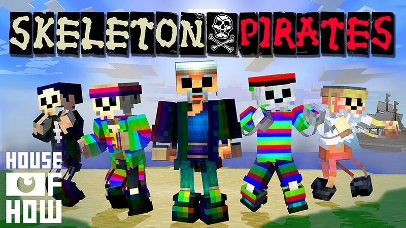 Skeleton Pirates By House Of How Minecraft Skin Pack Minecraft Marketplace