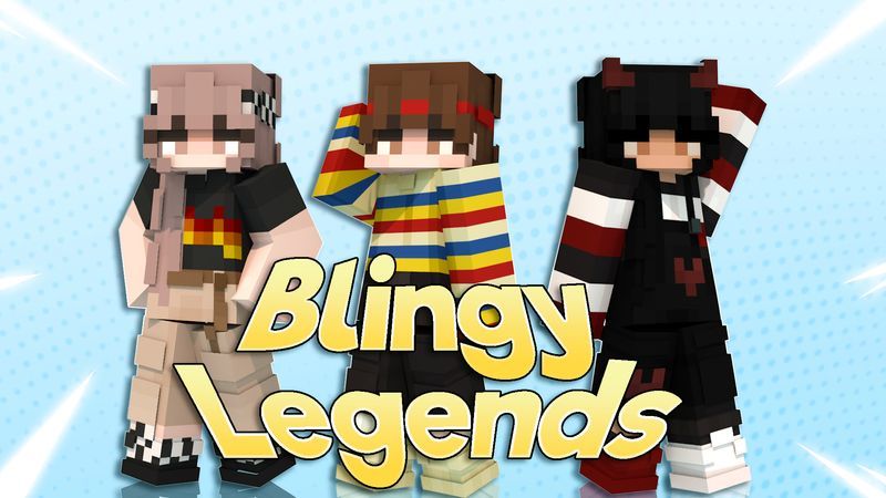 Blingy Legends on the Minecraft Marketplace by Asiago Bagels