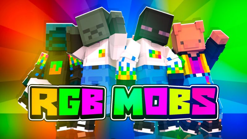 RGB Mobs on the Minecraft Marketplace by Diamond Studios