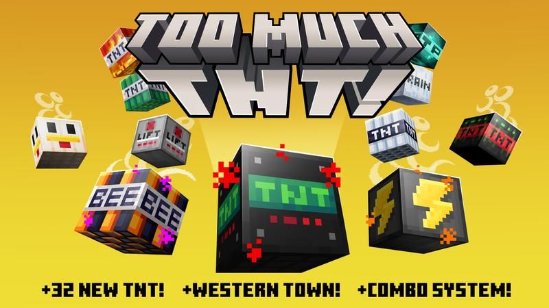 Too Much TNT on the Minecraft Marketplace by Cubed Creations Too Much TNT on the Minecraft Marketplace by Cubed Creations