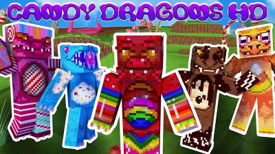 Candy Dragons HD on the Minecraft Marketplace by Appacado