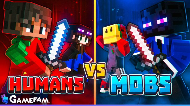 Humans vs Mobs on the Minecraft Marketplace by Gamefam