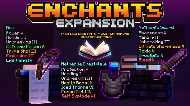 Enchants Expansion on the Minecraft Marketplace by Kubo Studios