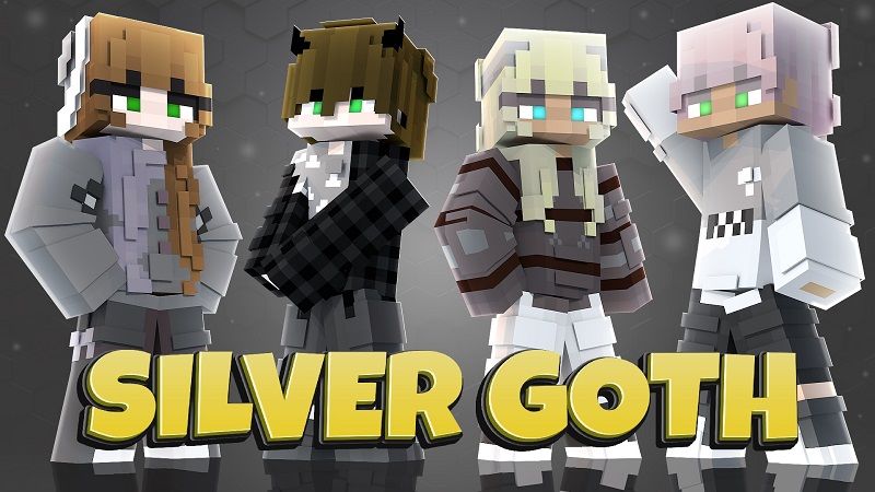 Silver Goth on the Minecraft Marketplace by Street Studios Silver Goth on the Minecraft Marketplace by Street Studios