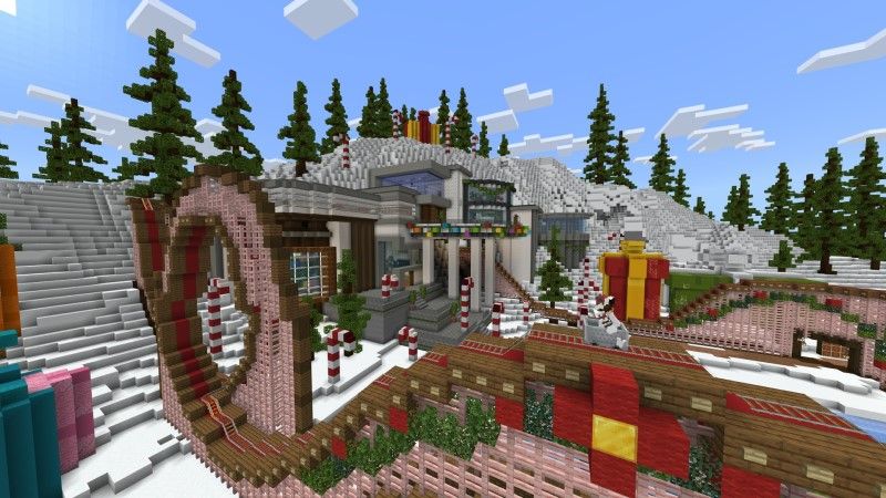 Christmas Winter Mansion by Fun Creators