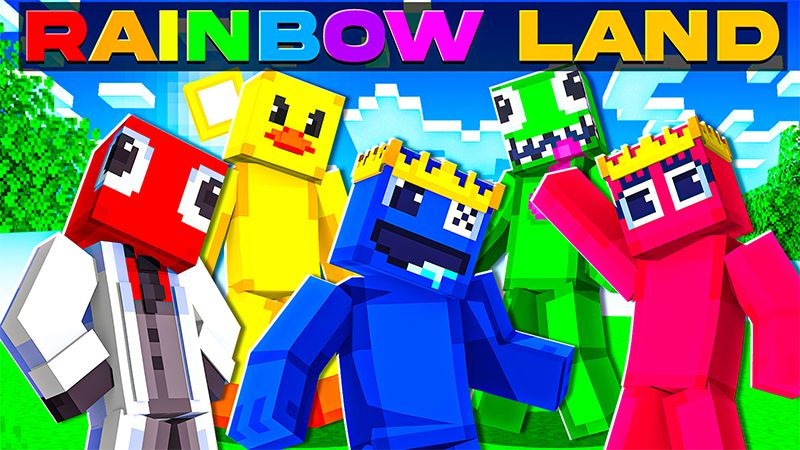 Rainbow Land on the Minecraft Marketplace by Pixel Smile Studios
