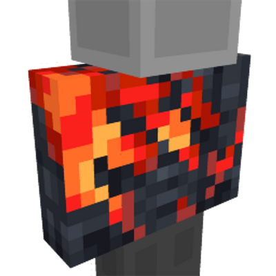 Flowing Lava Jacket on the Minecraft Marketplace by TNTgames