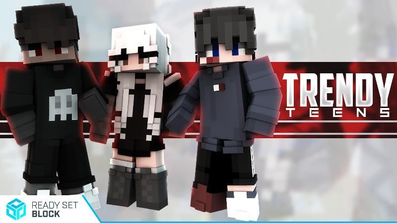 Trendy Teens on the Minecraft Marketplace by Ready, Set, Block! Trendy Teens on the Minecraft Marketplace by Ready, Set, Block!