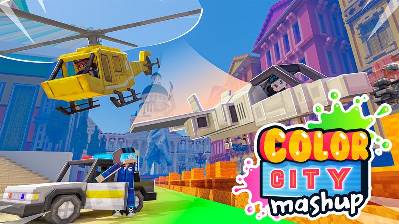 Color City Mashup on the Minecraft Marketplace by Odyssey Builds Color City Mashup on the Minecraft Marketplace by Odyssey Builds