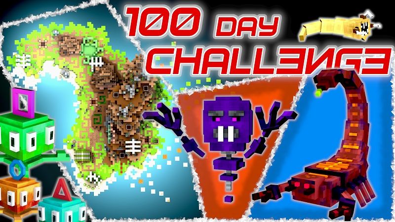 100 Day Challenge on the Minecraft Marketplace by MrAniman2