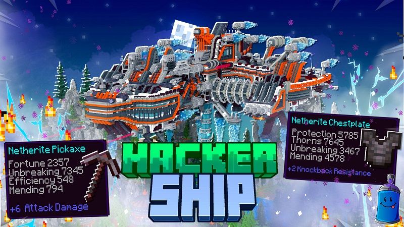 Hacker Ship on the Minecraft Marketplace by Street Studios Hacker Ship on the Minecraft Marketplace by Street Studios