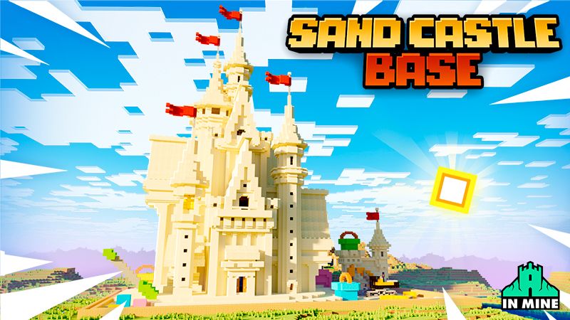Sand Castle Base on the Minecraft Marketplace by In Mine Sand Castle Base on the Minecraft Marketplace by In Mine