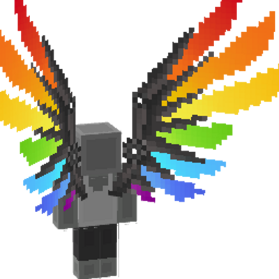 Rainbow Wings on the Minecraft Marketplace by Owls Cubed