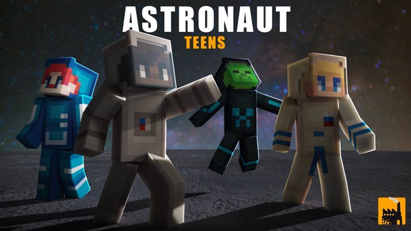 Astronaut Teens on the Minecraft Marketplace by Block Factory