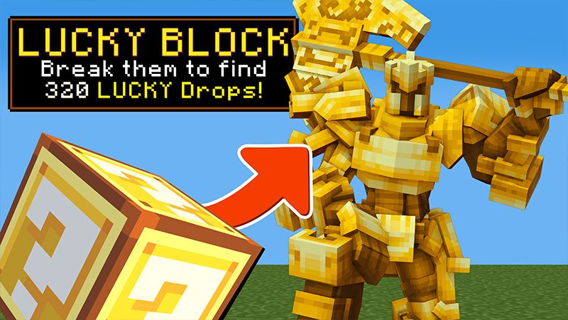 Lucky Block on the Minecraft Marketplace by Honeyfrost