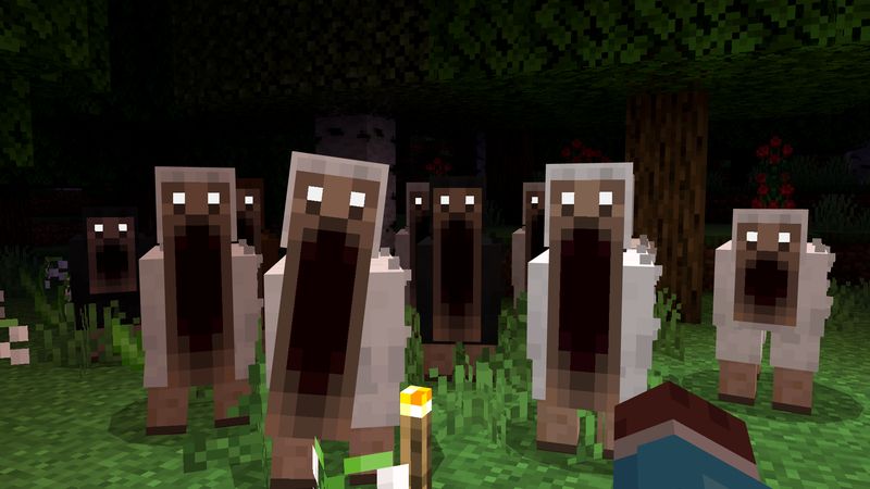 Scary Mobs Add-On 1.0 by Shapescape