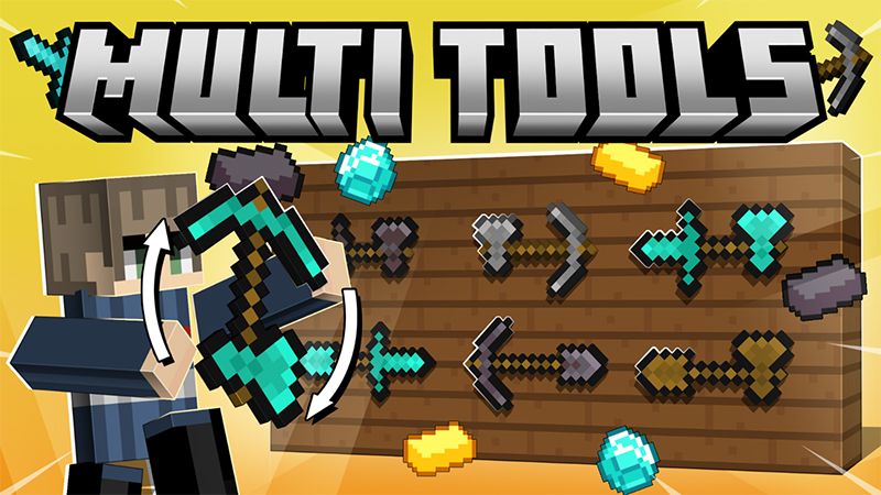 Multi Tools on the Minecraft Marketplace by Giggle Block Studios Multi Tools on the Minecraft Marketplace by Giggle Block Studios