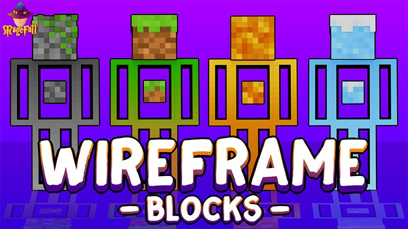 Wireframe Blocks on the Minecraft Marketplace by Magefall Wireframe Blocks on the Minecraft Marketplace by Magefall