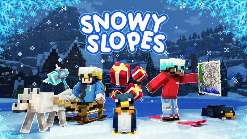 Snowy Slopes on the Minecraft Marketplace by Sapphire Studios
