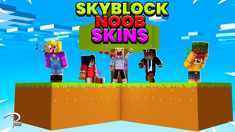 SkyBlock Noob Skins!