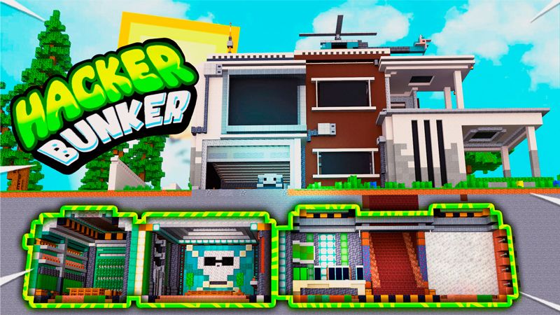 Hacker Bunker on the Minecraft Marketplace by 2-Tail Productions Hacker Bunker on the Minecraft Marketplace by 2-Tail Productions