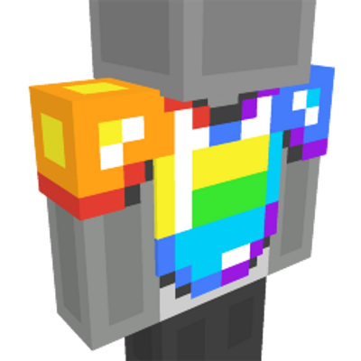 Rainbow Chestplate on the Minecraft Marketplace by Blocky